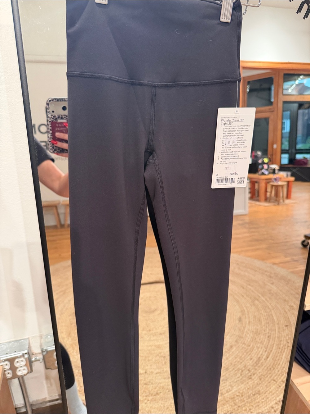 Lululemon Wunder train HR tight 25”